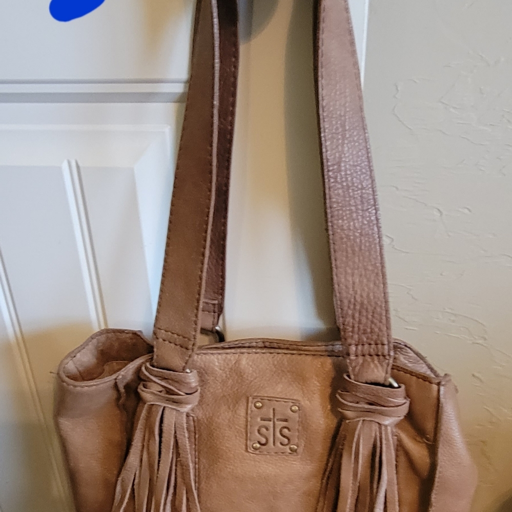 StS leather purse
